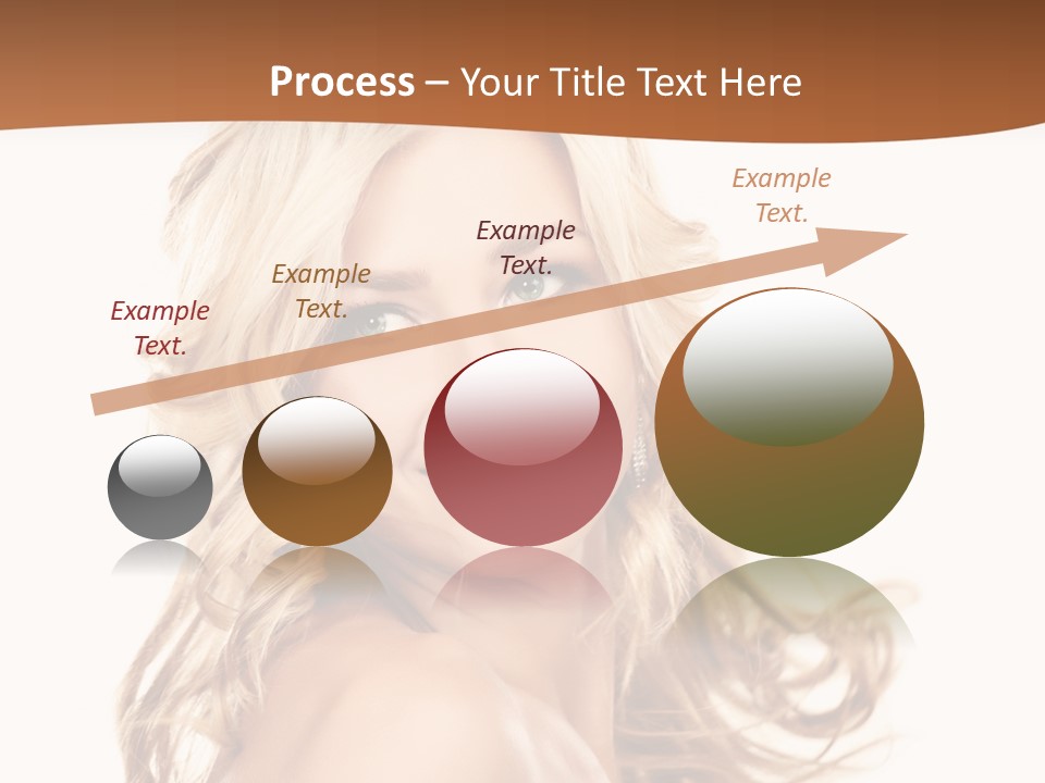 Clean Makeup Curl PowerPoint Template