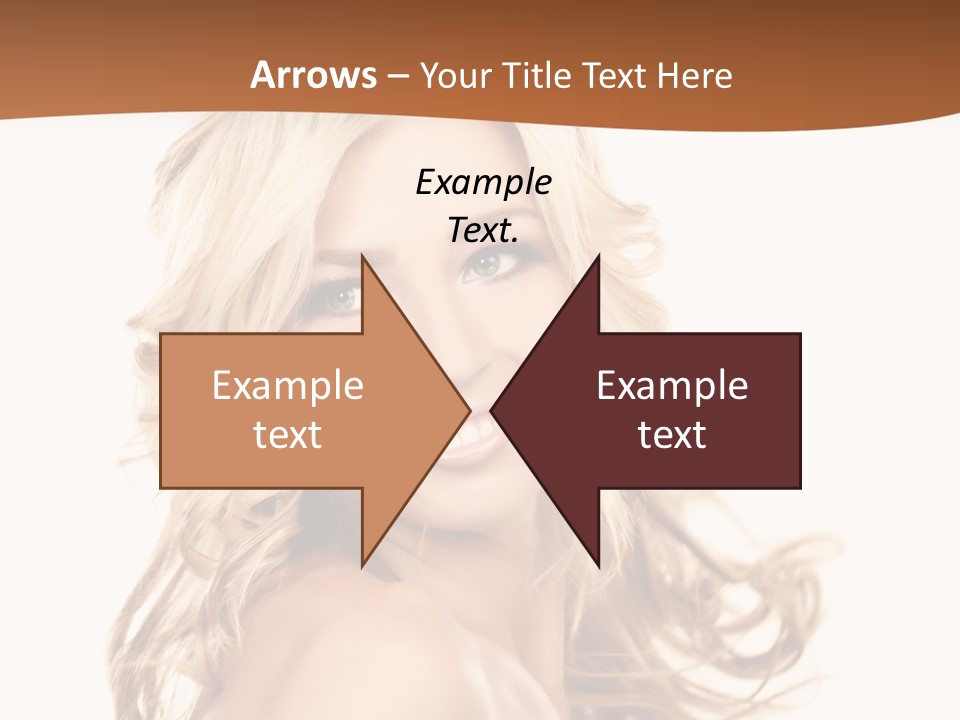 Clean Makeup Curl PowerPoint Template