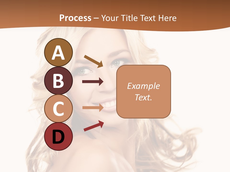 Clean Makeup Curl PowerPoint Template