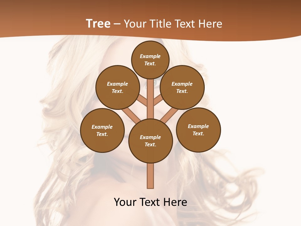 Clean Makeup Curl PowerPoint Template