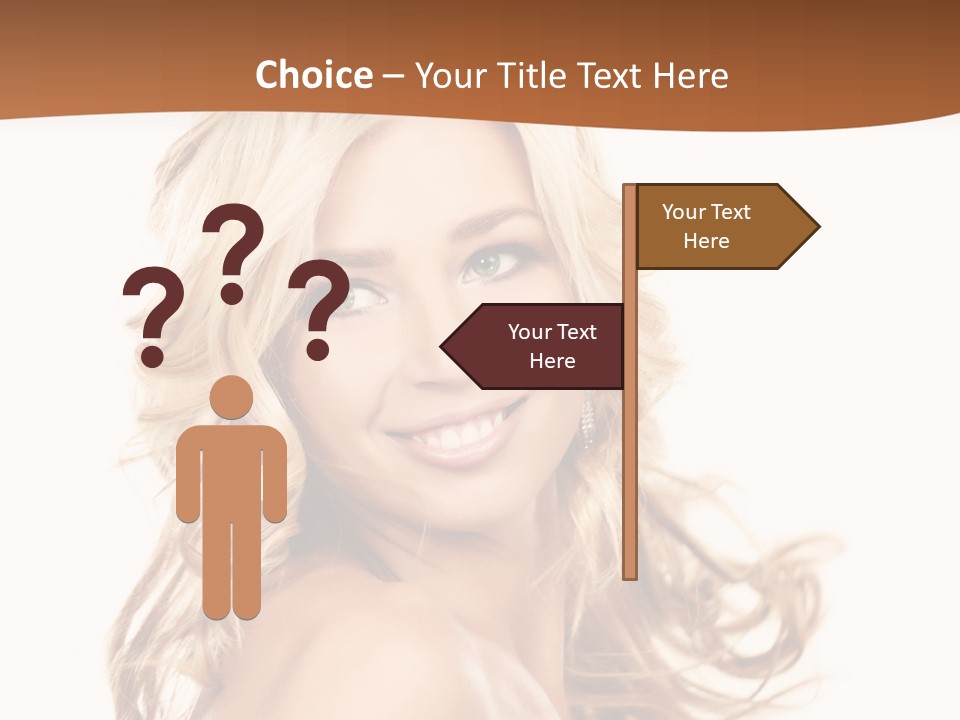 Clean Makeup Curl PowerPoint Template