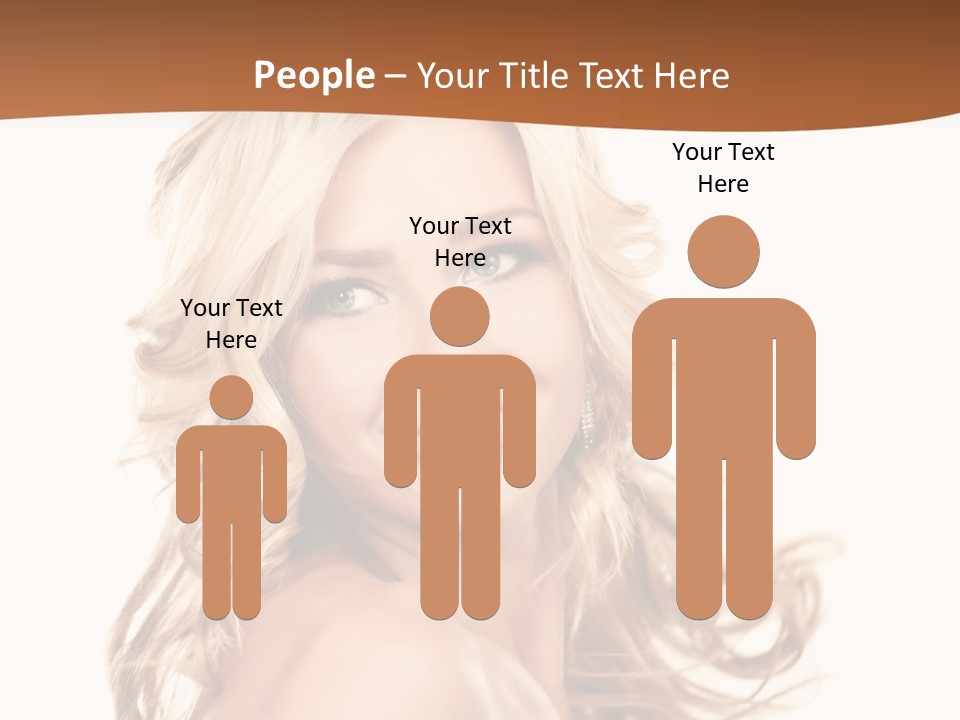 Clean Makeup Curl PowerPoint Template