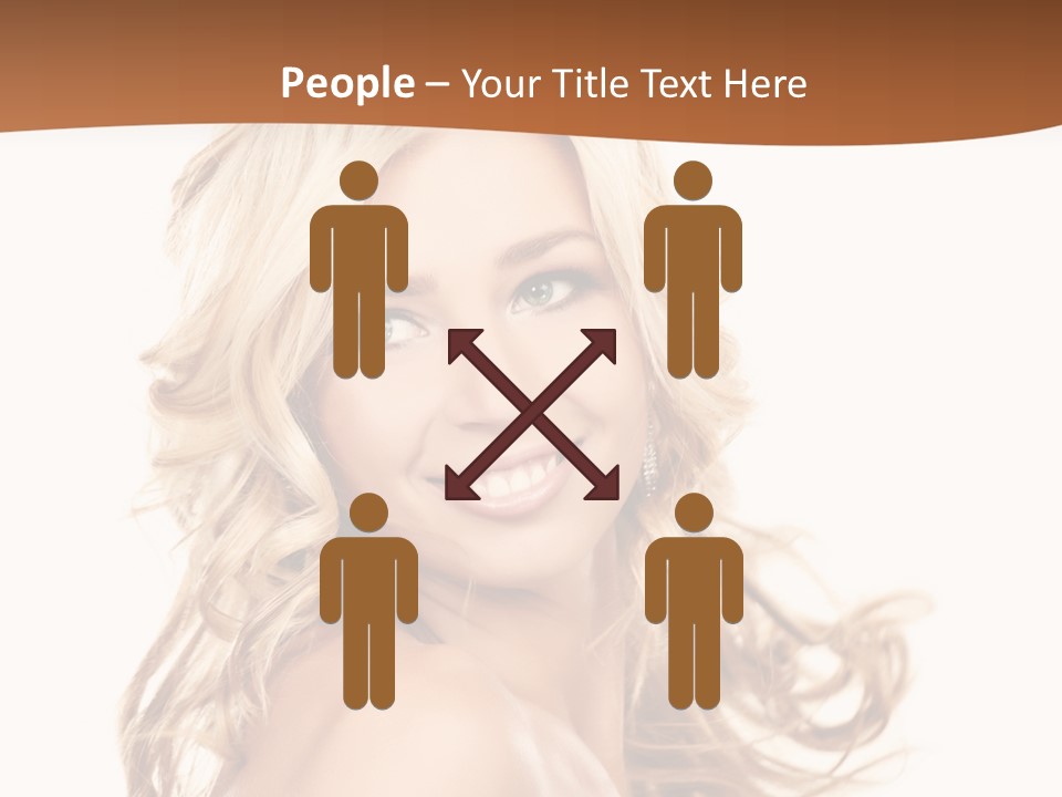 Clean Makeup Curl PowerPoint Template