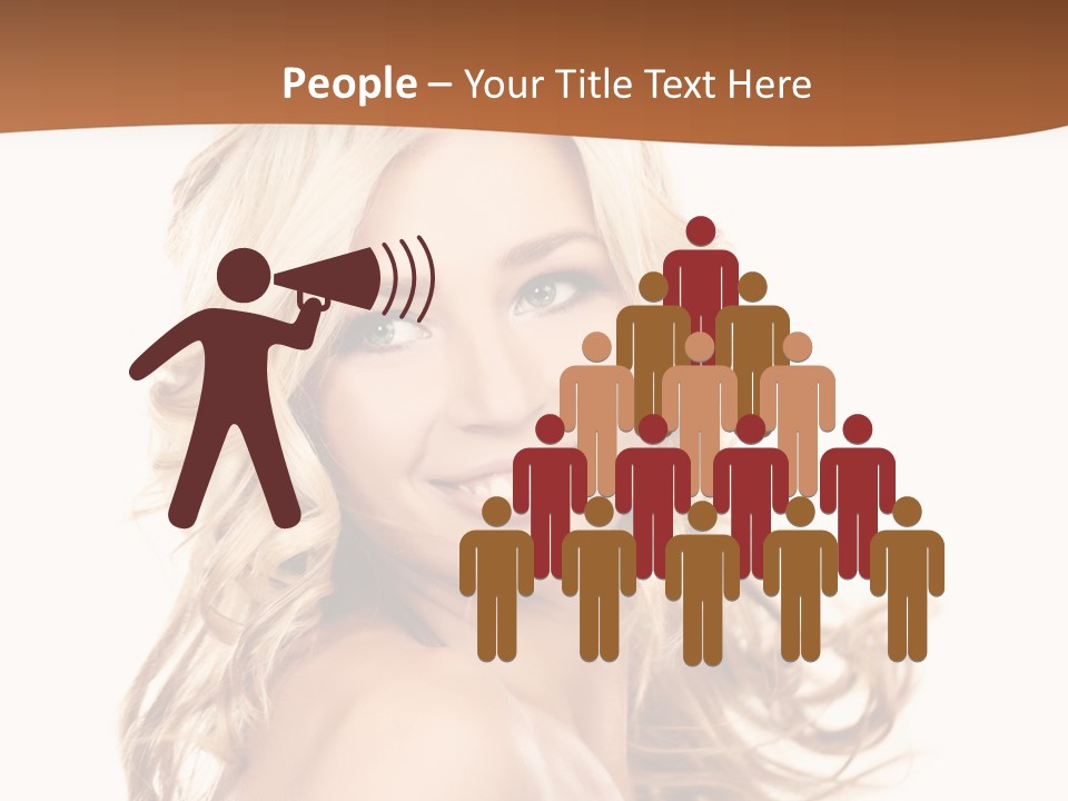 Clean Makeup Curl PowerPoint Template