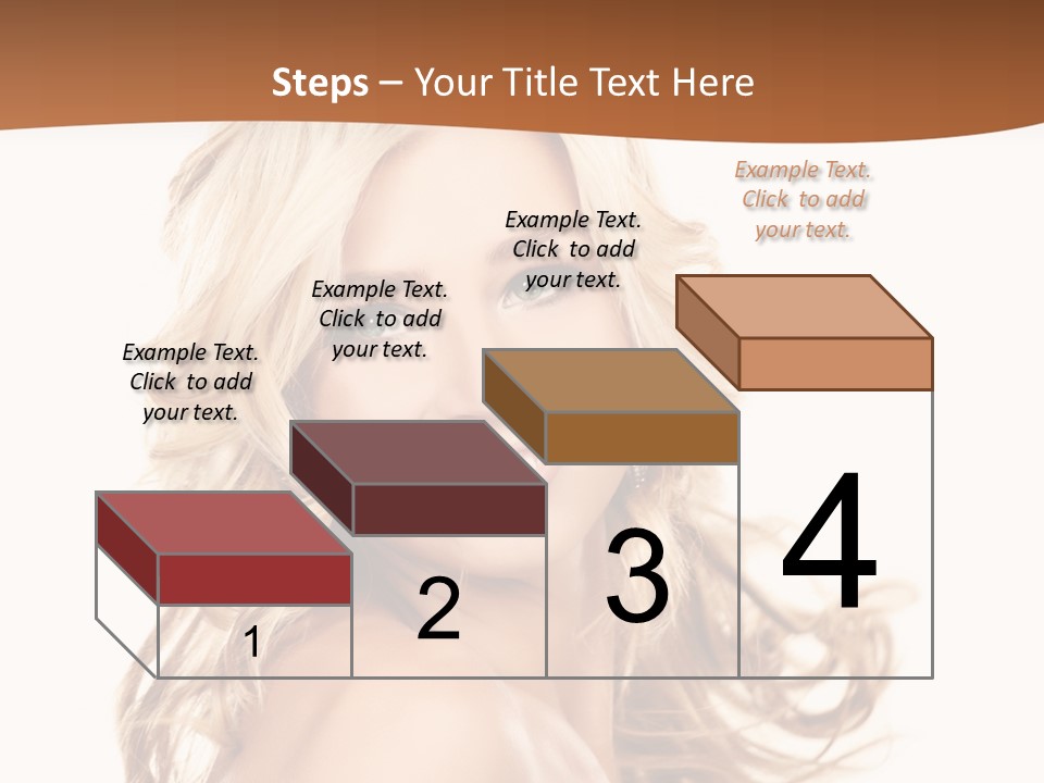 Clean Makeup Curl PowerPoint Template