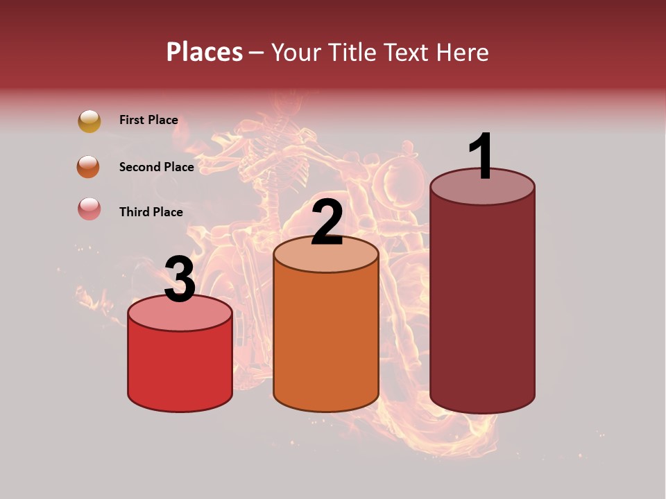 Halloween Hot Fire PowerPoint Template