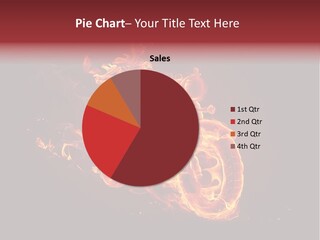 Halloween Hot Fire PowerPoint Template