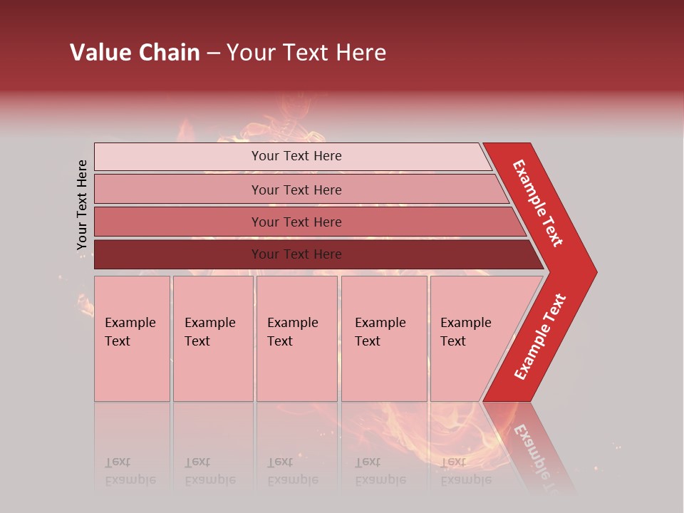 Halloween Hot Fire PowerPoint Template
