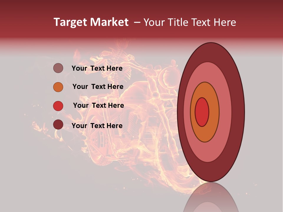 Halloween Hot Fire PowerPoint Template