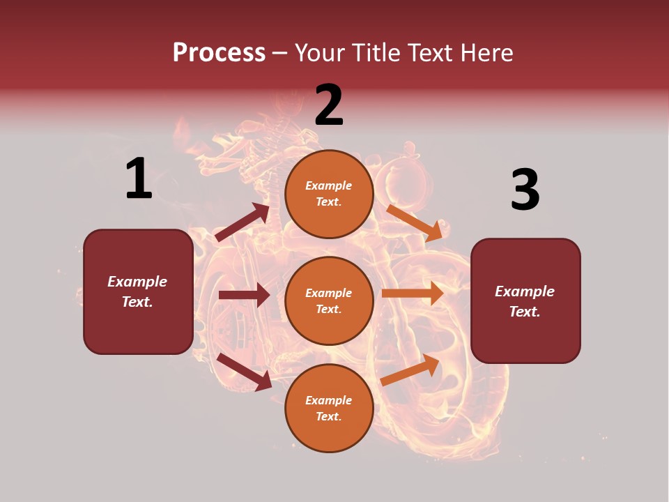 Halloween Hot Fire PowerPoint Template