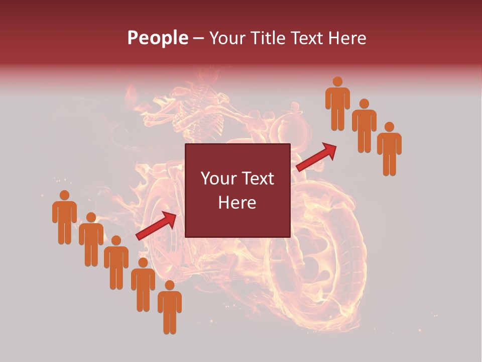 Halloween Hot Fire PowerPoint Template