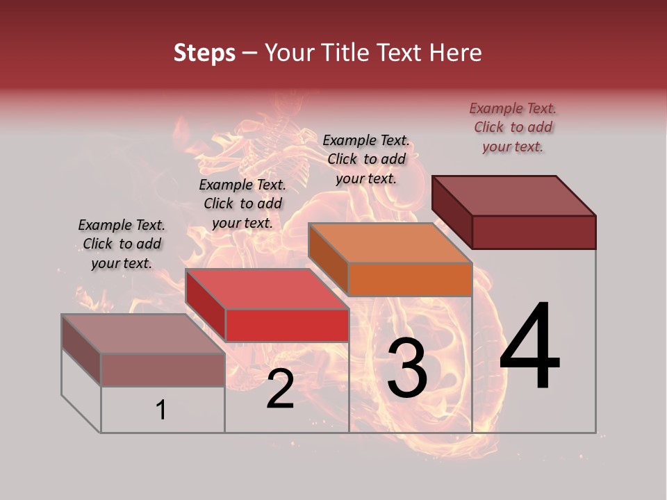 Halloween Hot Fire PowerPoint Template