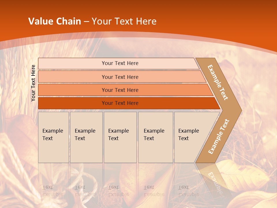 Agriculture Golden Closeup PowerPoint Template