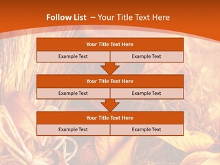 Agriculture Golden Closeup PowerPoint Template