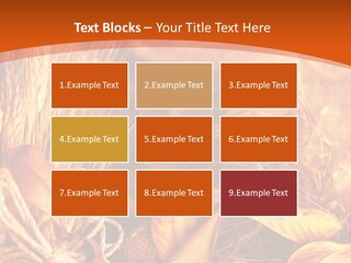 Agriculture Golden Closeup PowerPoint Template
