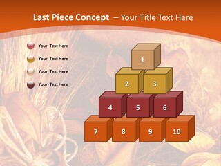 Agriculture Golden Closeup PowerPoint Template