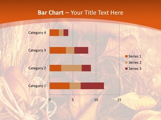 Agriculture Golden Closeup PowerPoint Template