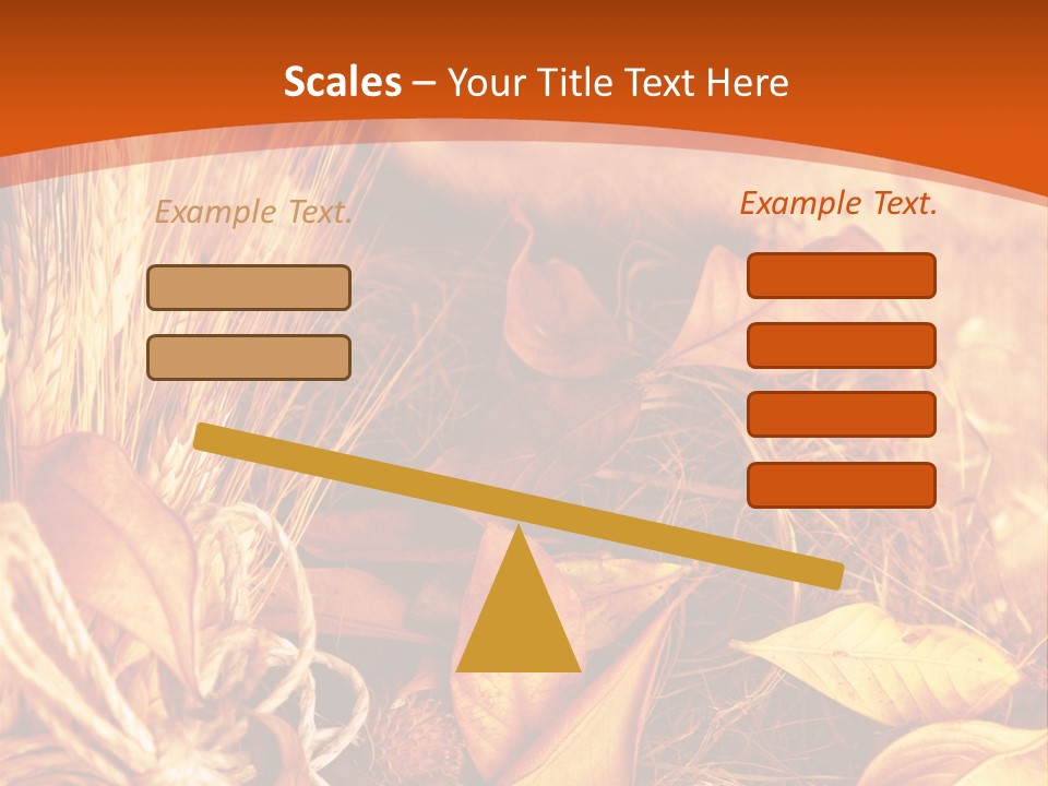 Agriculture Golden Closeup PowerPoint Template