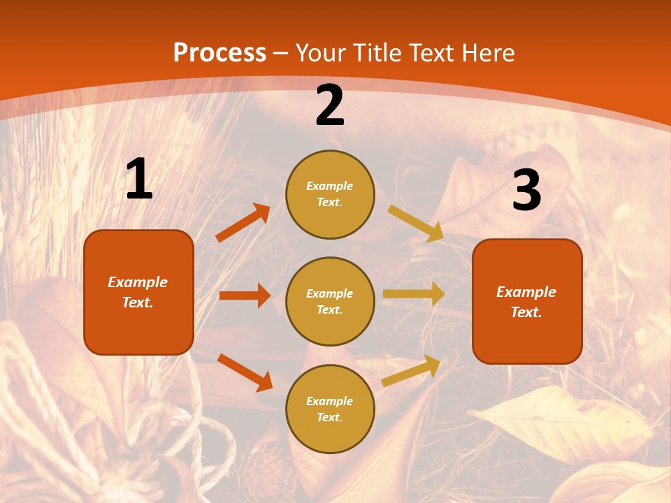 Agriculture Golden Closeup PowerPoint Template