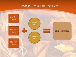 Agriculture Golden Closeup PowerPoint Template