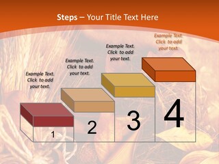 Agriculture Golden Closeup PowerPoint Template