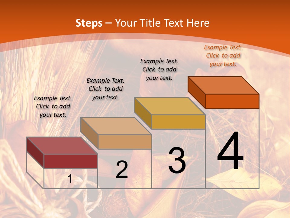 Agriculture Golden Closeup PowerPoint Template