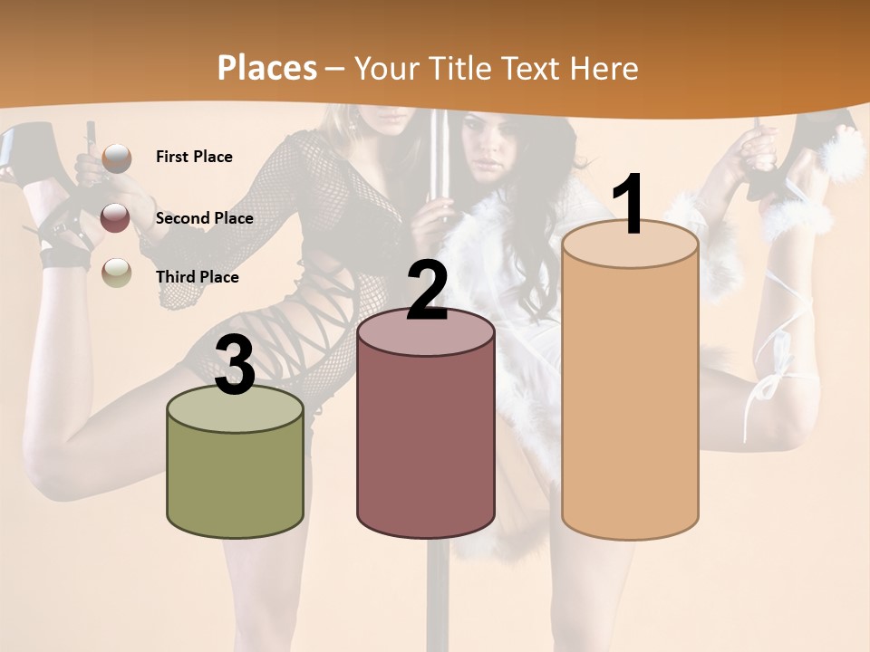 Sexual White Alluring PowerPoint Template