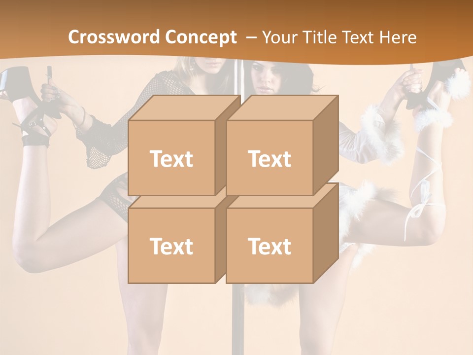 Sexual White Alluring PowerPoint Template