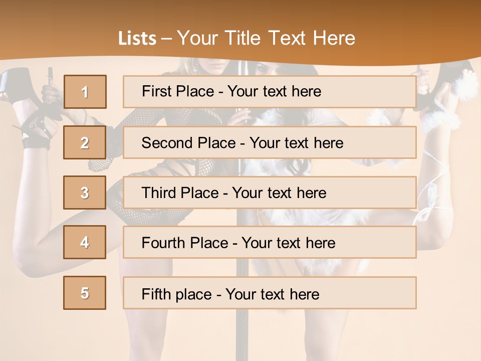 Sexual White Alluring PowerPoint Template