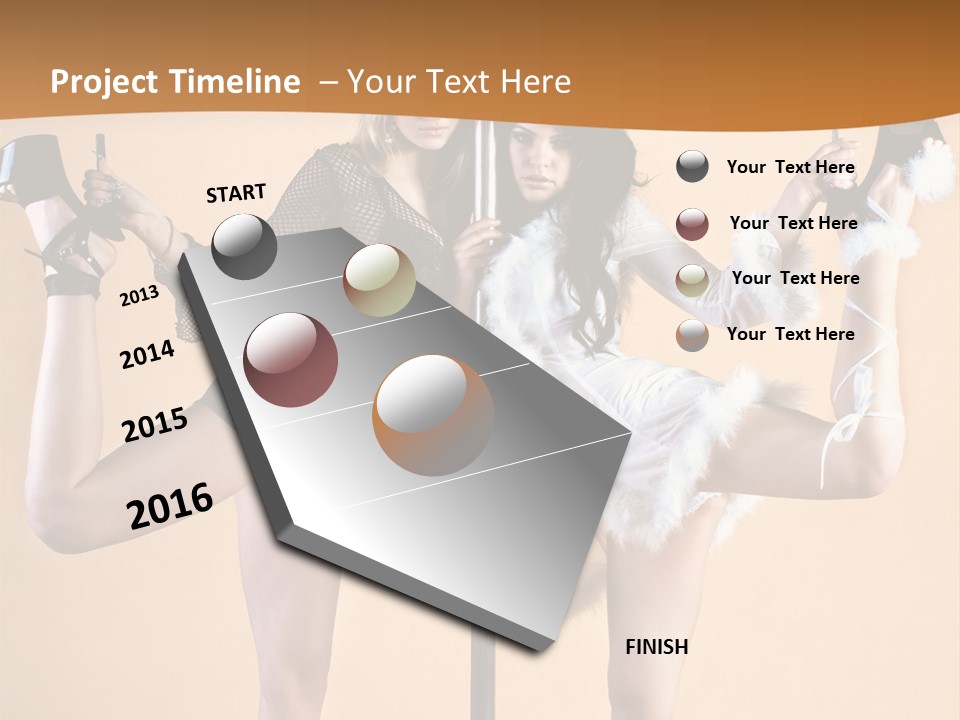 Sexual White Alluring PowerPoint Template