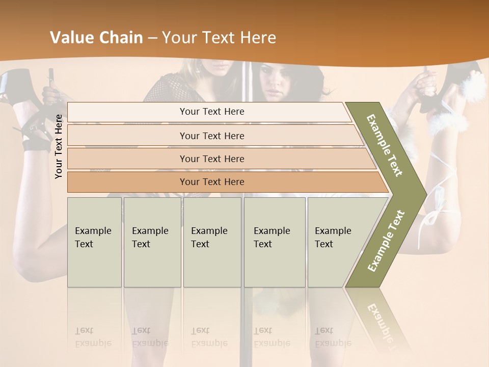 Sexual White Alluring PowerPoint Template