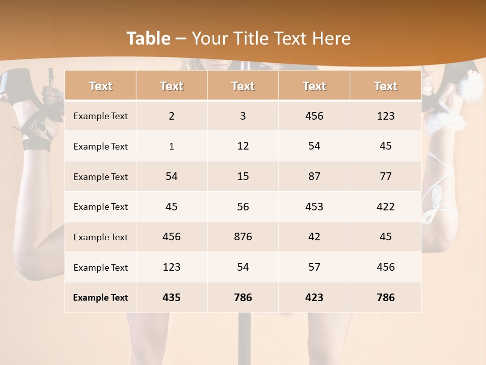 Sexual White Alluring PowerPoint Template