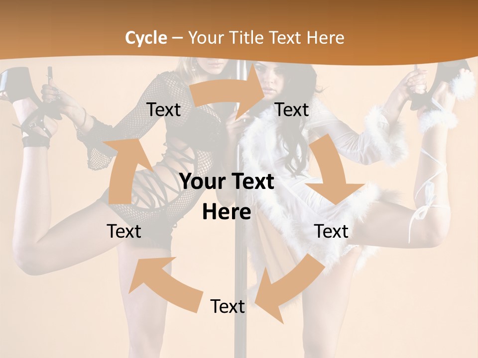 Sexual White Alluring PowerPoint Template