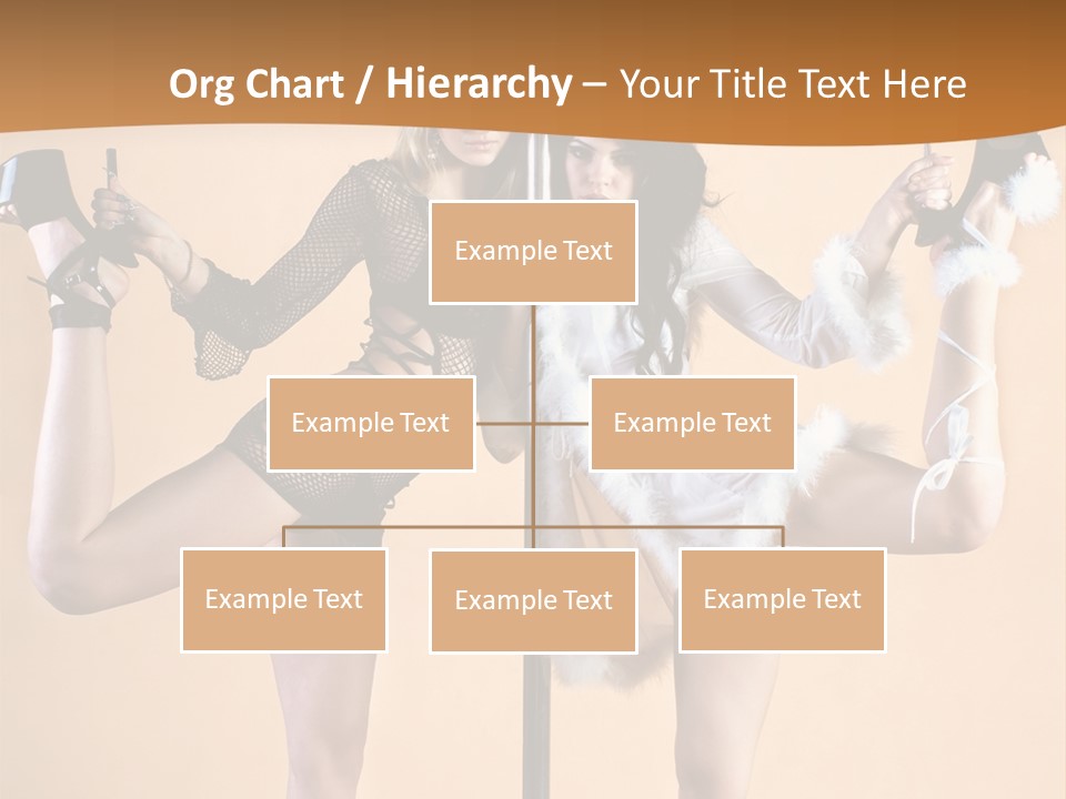 Sexual White Alluring PowerPoint Template