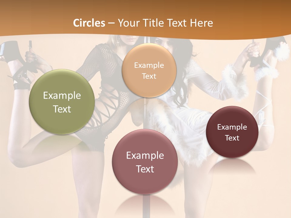 Sexual White Alluring PowerPoint Template