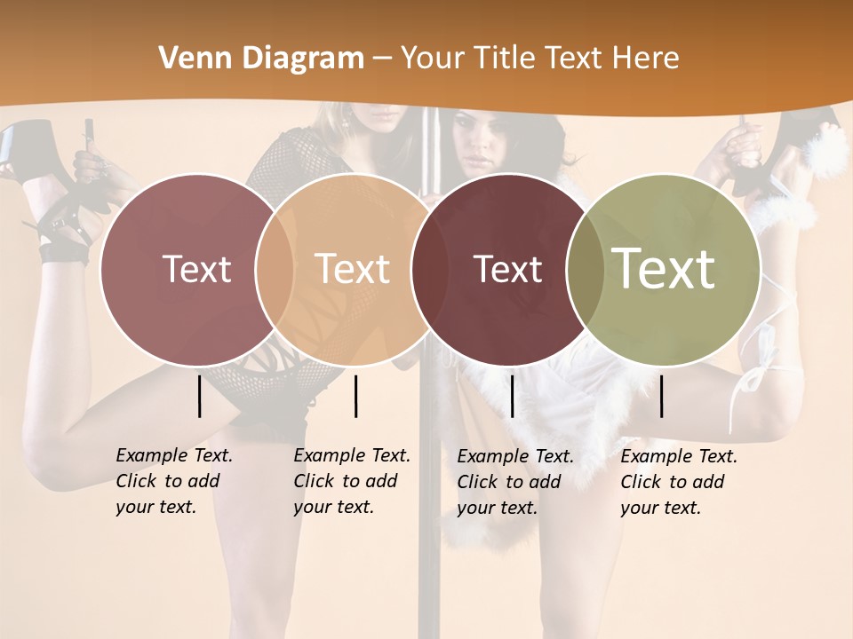 Sexual White Alluring PowerPoint Template
