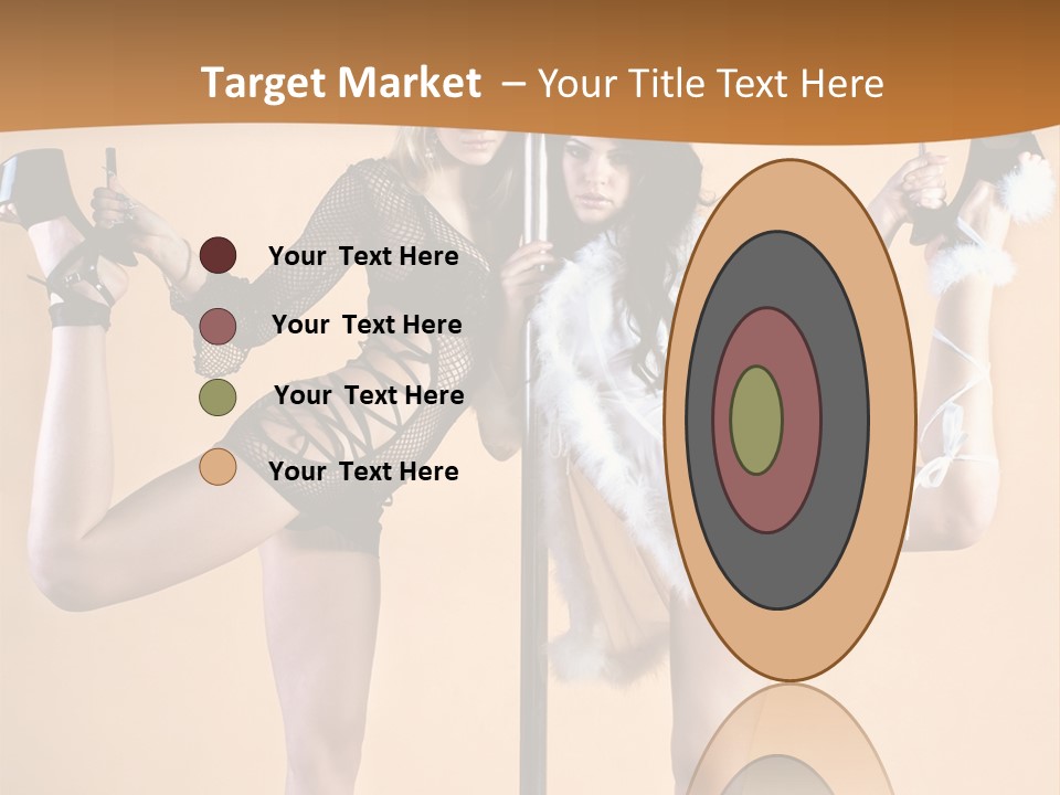 Sexual White Alluring PowerPoint Template