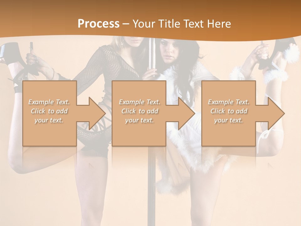 Sexual White Alluring PowerPoint Template