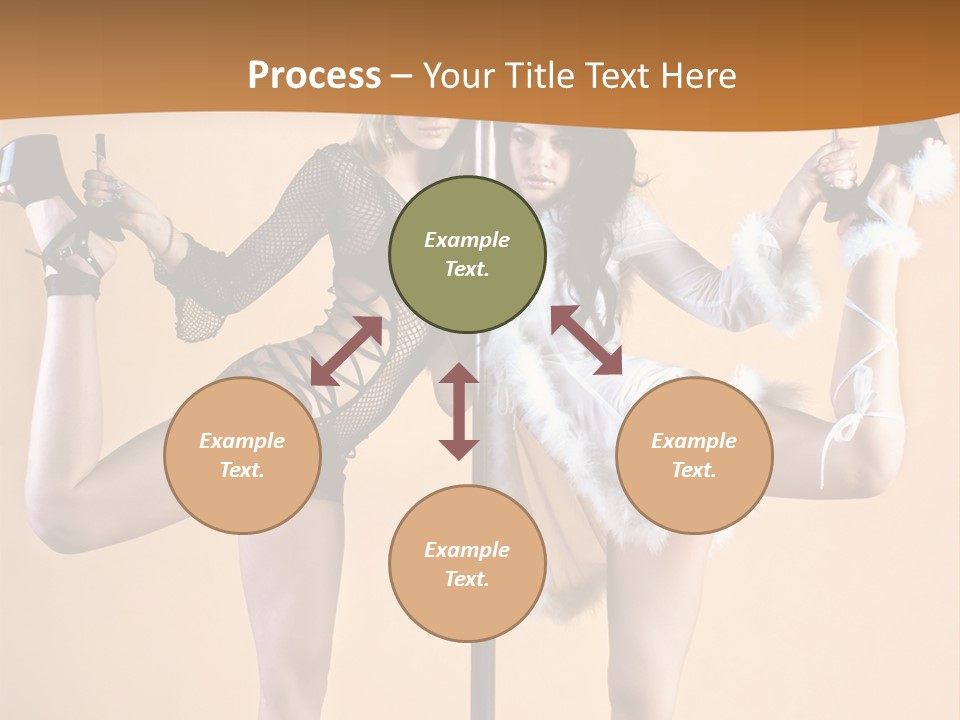 Sexual White Alluring PowerPoint Template