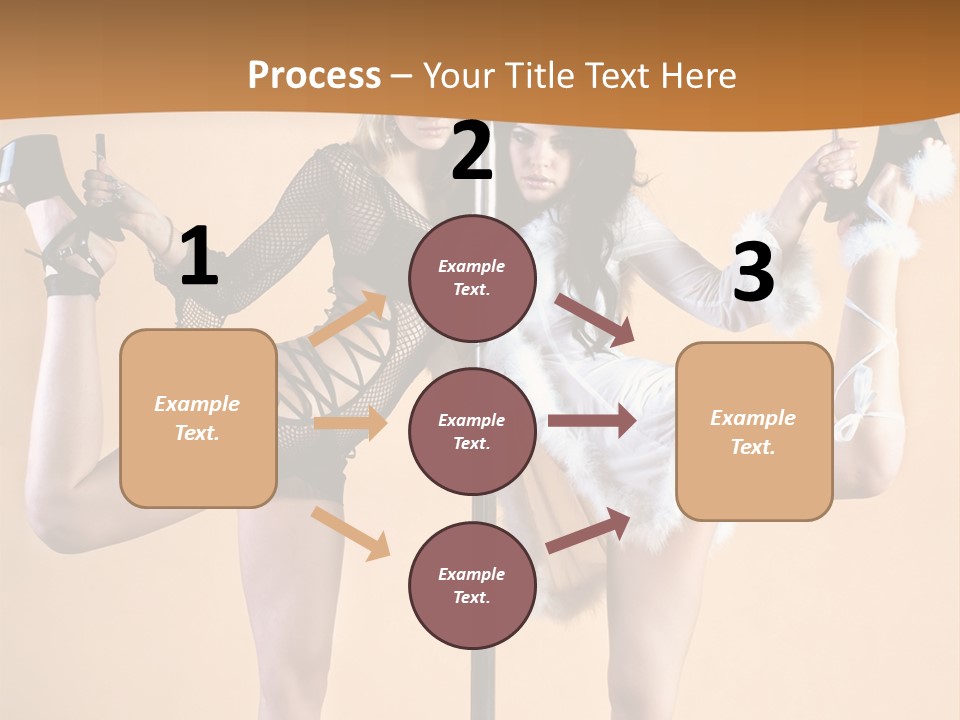 Sexual White Alluring PowerPoint Template