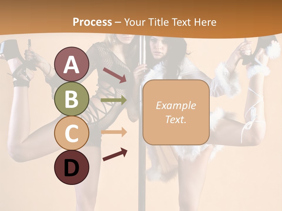 Sexual White Alluring PowerPoint Template