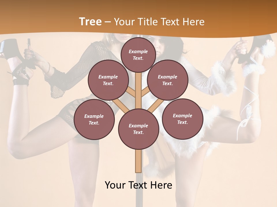 Sexual White Alluring PowerPoint Template