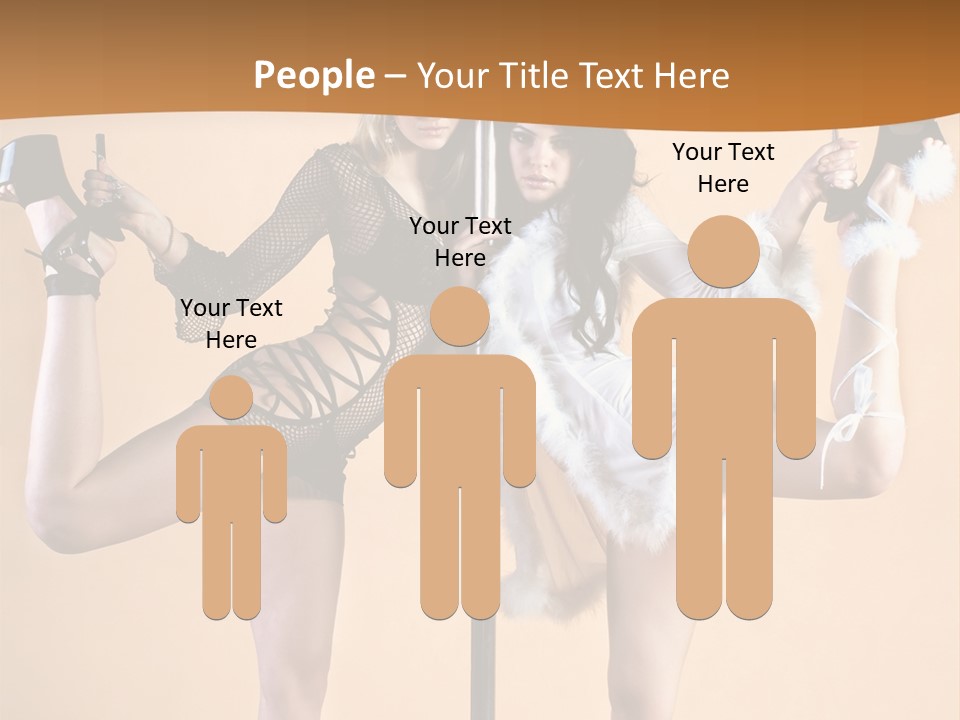 Sexual White Alluring PowerPoint Template