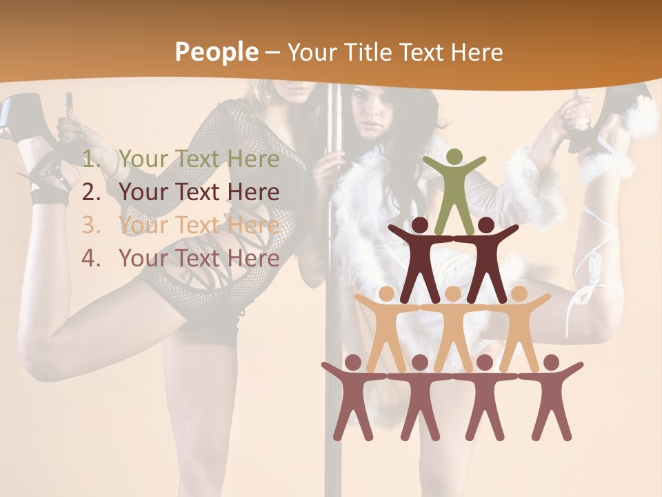 Sexual White Alluring PowerPoint Template