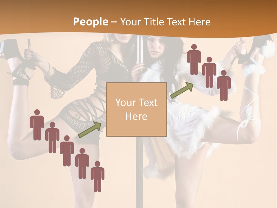 Sexual White Alluring PowerPoint Template