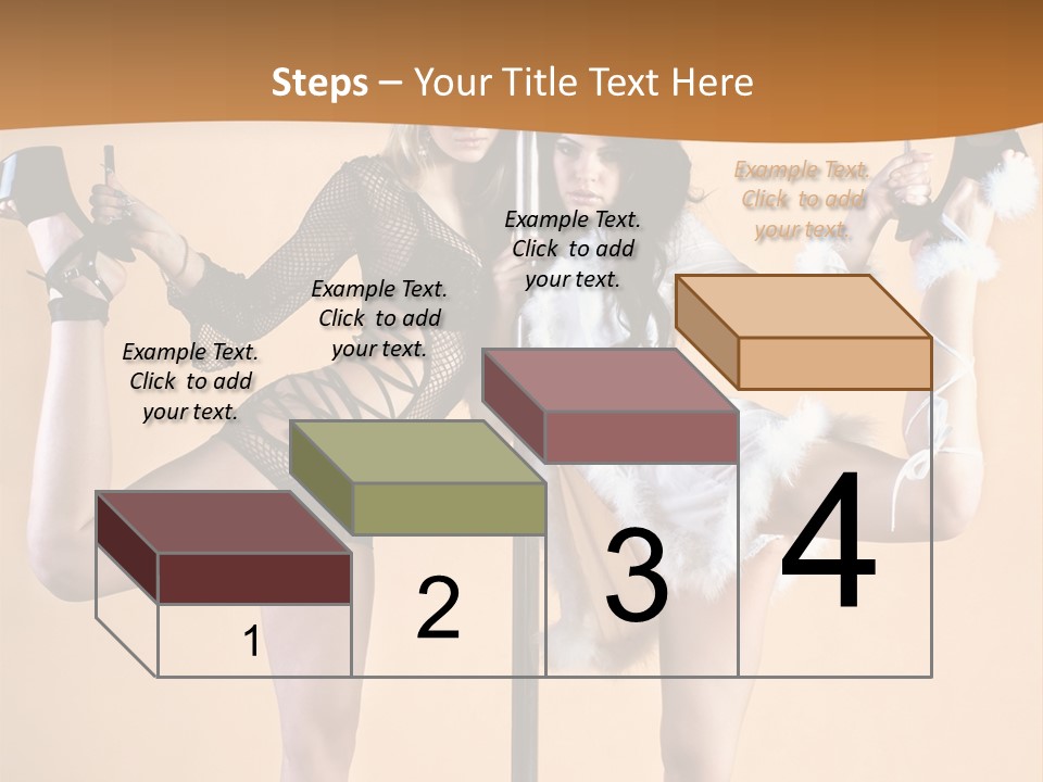 Sexual White Alluring PowerPoint Template