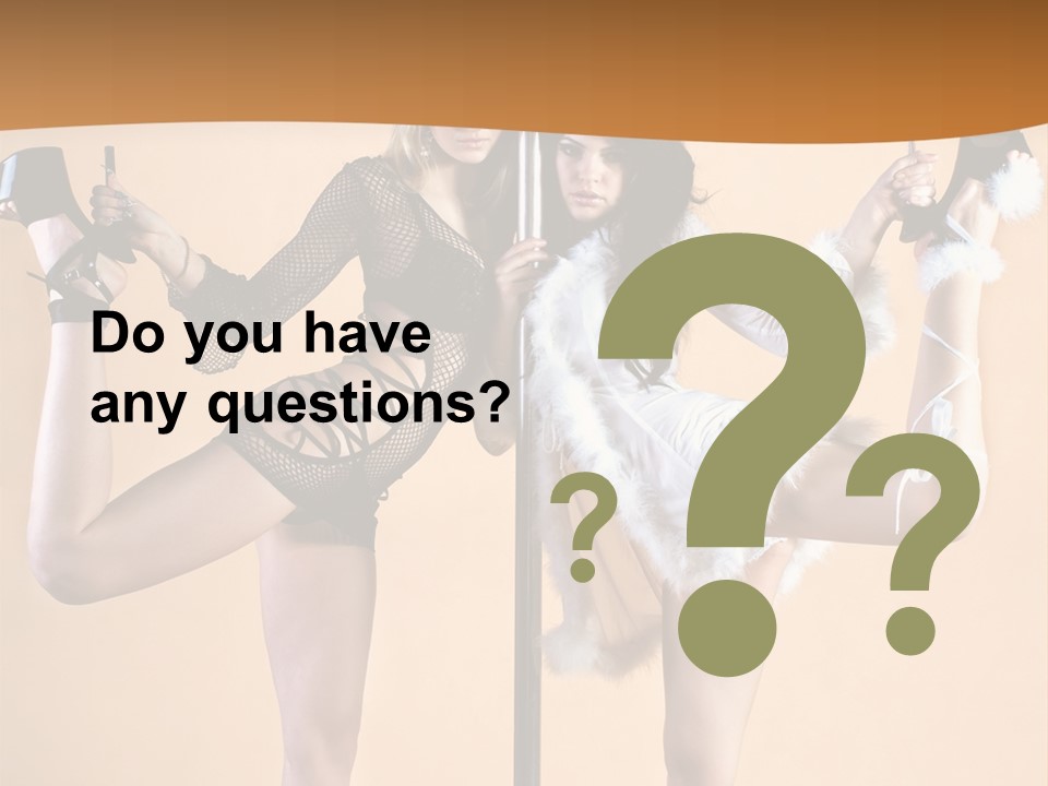 Sexual White Alluring PowerPoint Template