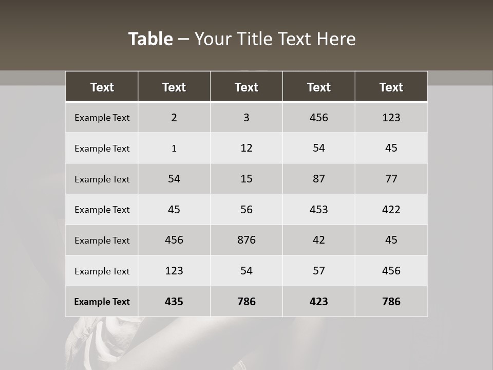 Luxury Glamor Elegant PowerPoint Template
