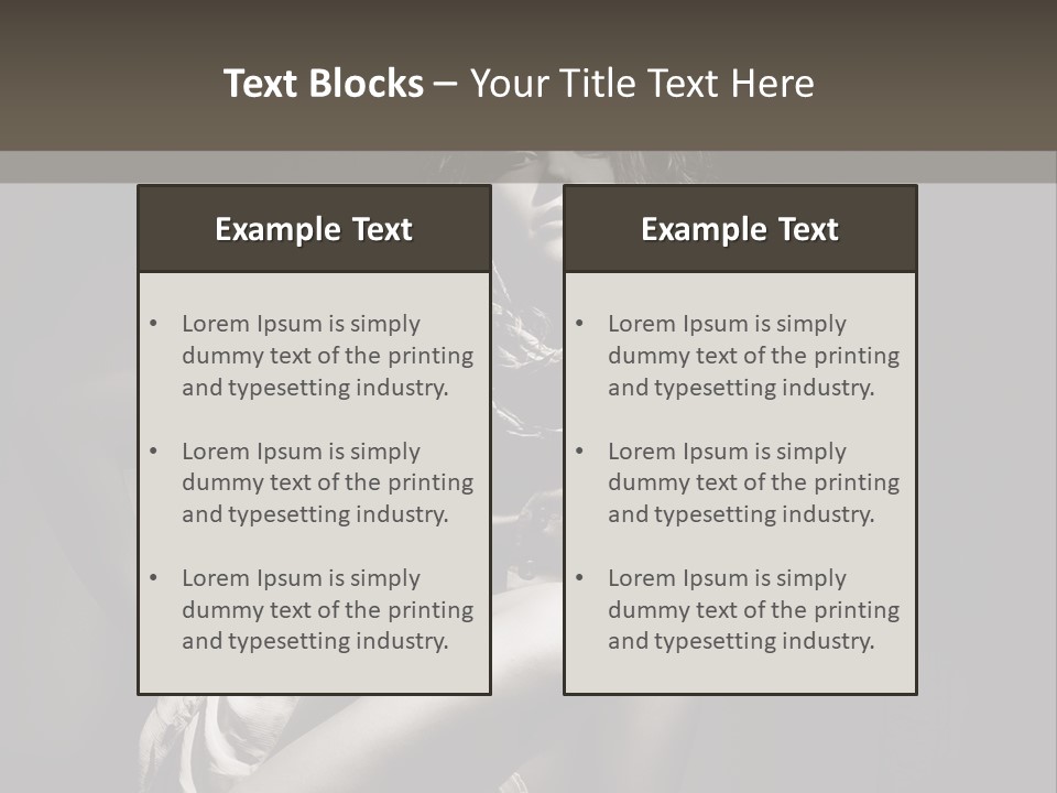 Luxury Glamor Elegant PowerPoint Template