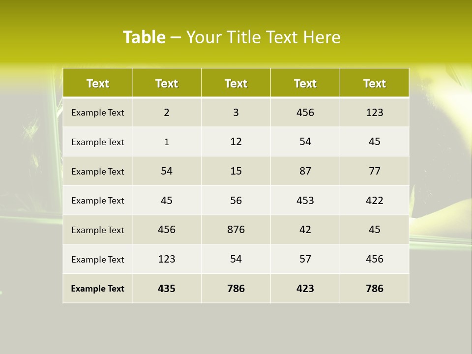 Top Beautiful Young PowerPoint Template